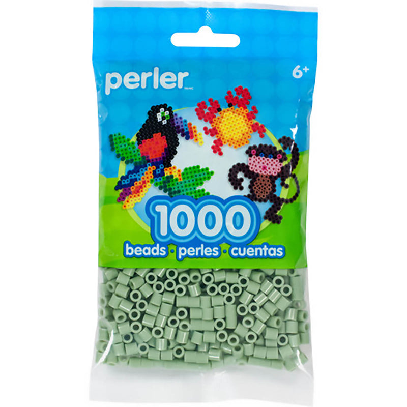 1,000 Perler Beads - Sage