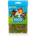 1,000 Perler Beads - Olive