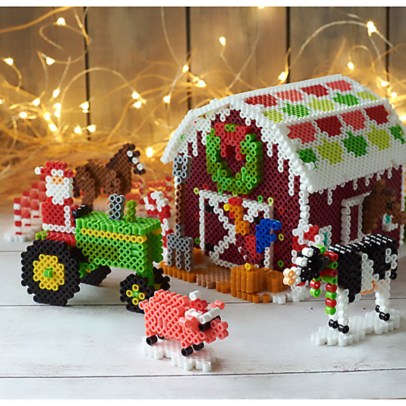 Perler Barn Gingerbread Kit