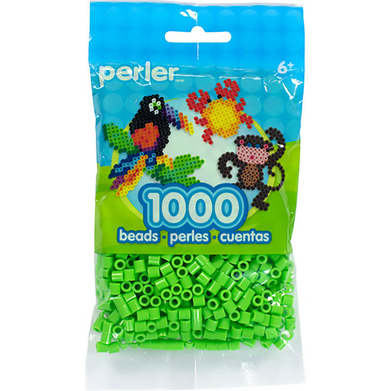 1,000 Perler Beads - Kiwi Lime