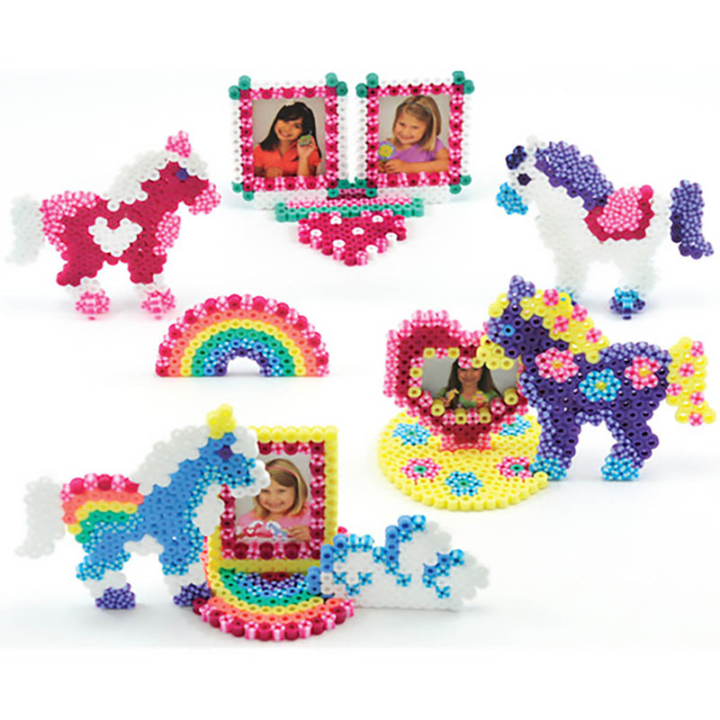 Perler Rainbow Pony Frames Activity Kit