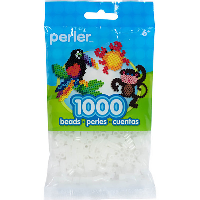 1,000 Perler Beads - Clear