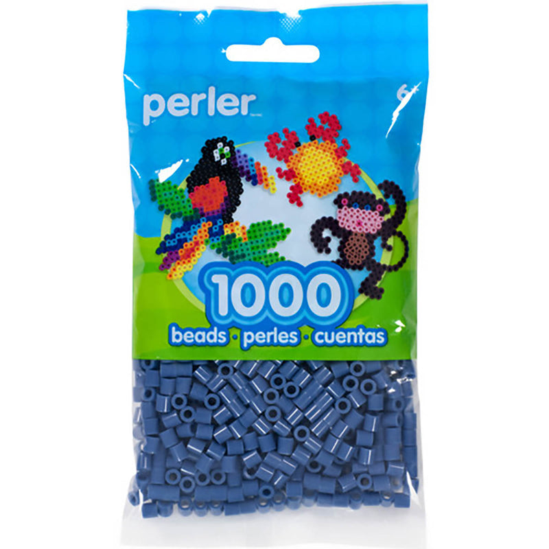 1,000 Perler Beads - Denim