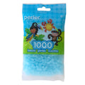 1,000 Perler Beads - Clear Blue