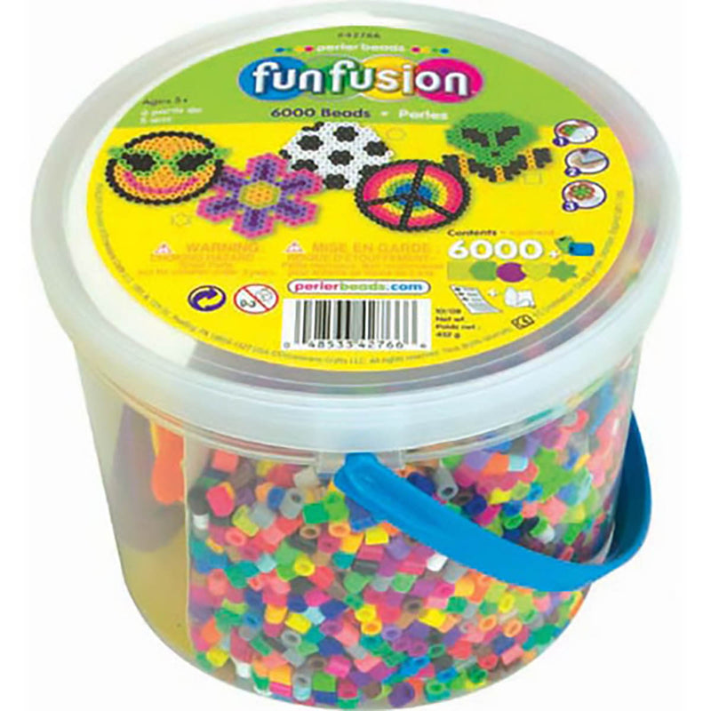 Perler 6,000 Bead Bucket - Multi Mix
