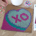 Perler Snappix XO Heart Kit - Classic Beads