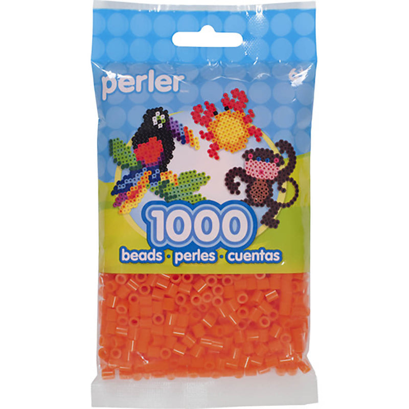 1,000 Perler Beads - Tangerine
