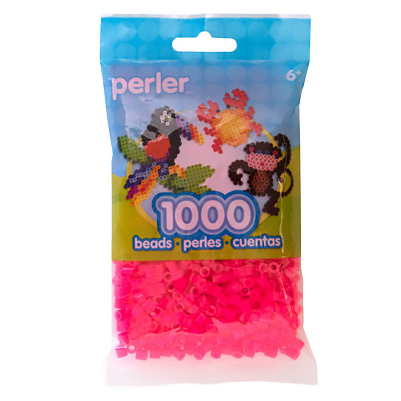 1,000 Perler Beads - Magenta